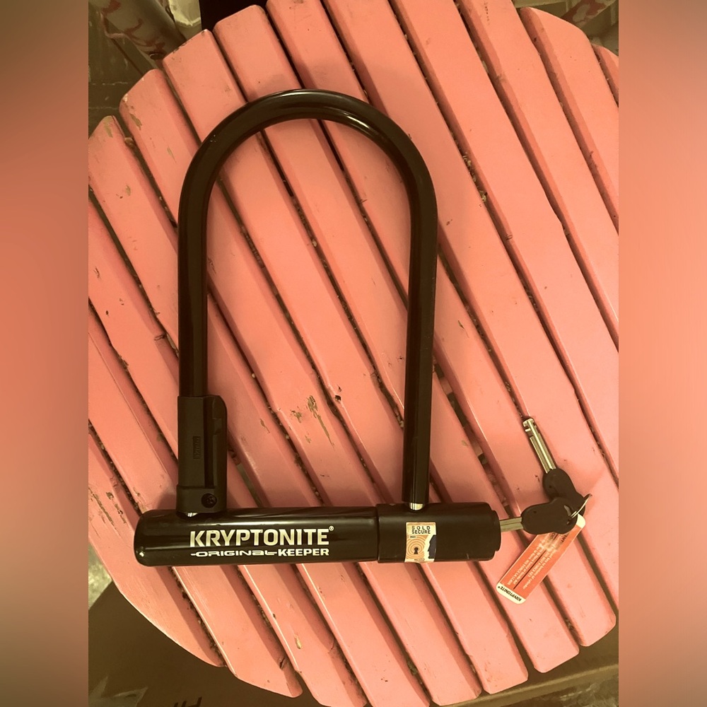 Kryptonite bike lock